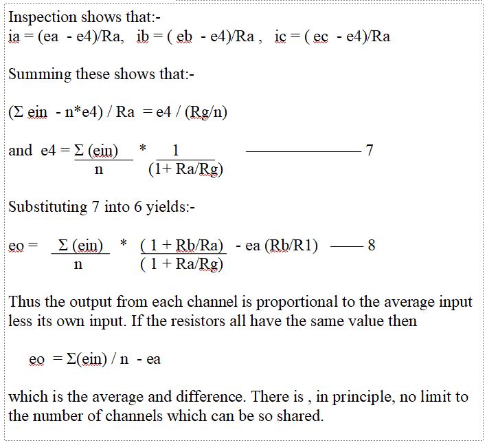 Operational Amplifier P6